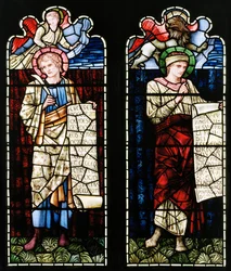 Ashton Under Lyne, Igreja Congregacional Albion, Morris & Co., Edward Burne-Jones, São João, 1896